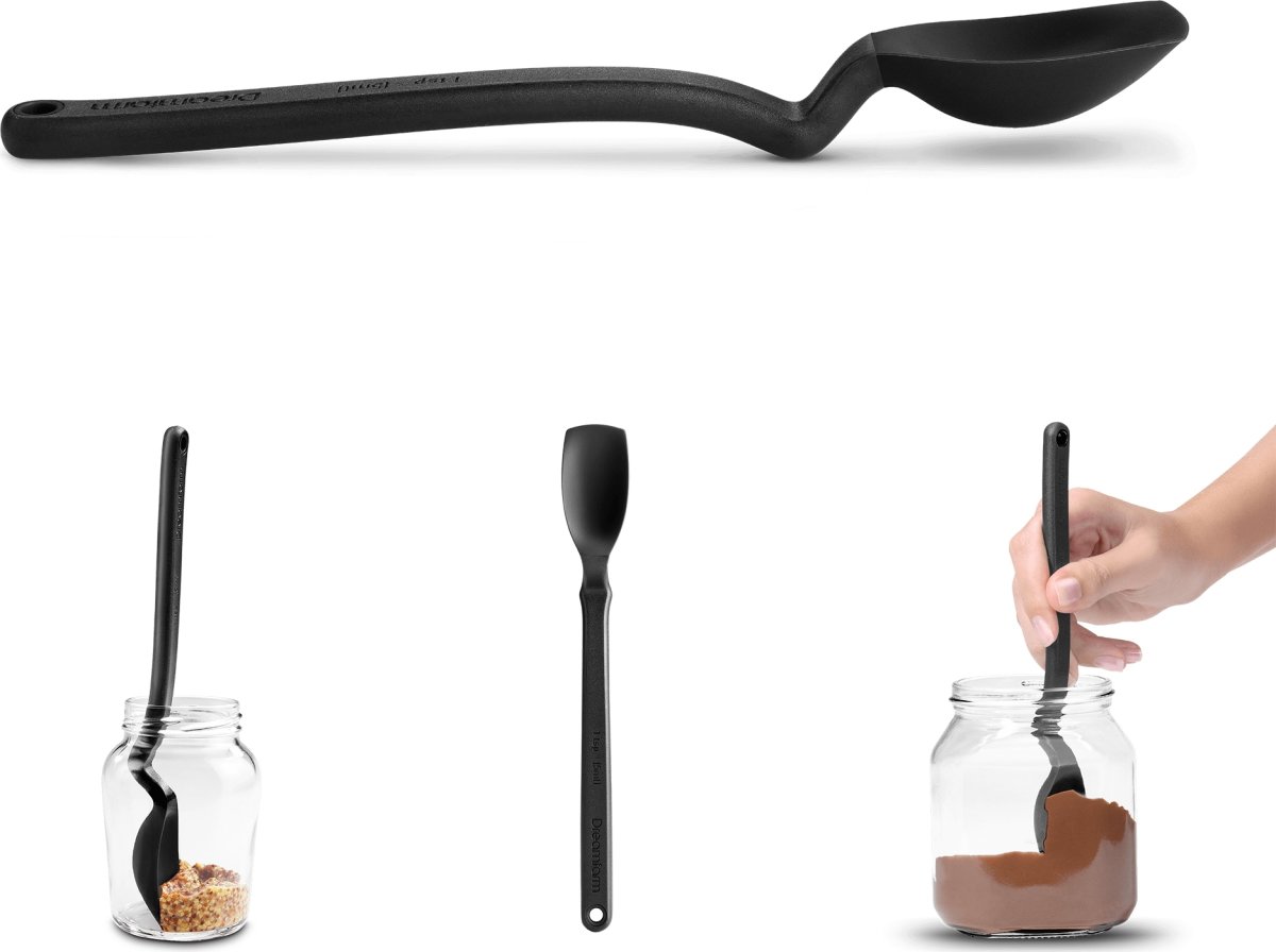 Dreamfarm Mini Supoon sked, 20,5 cm, svart