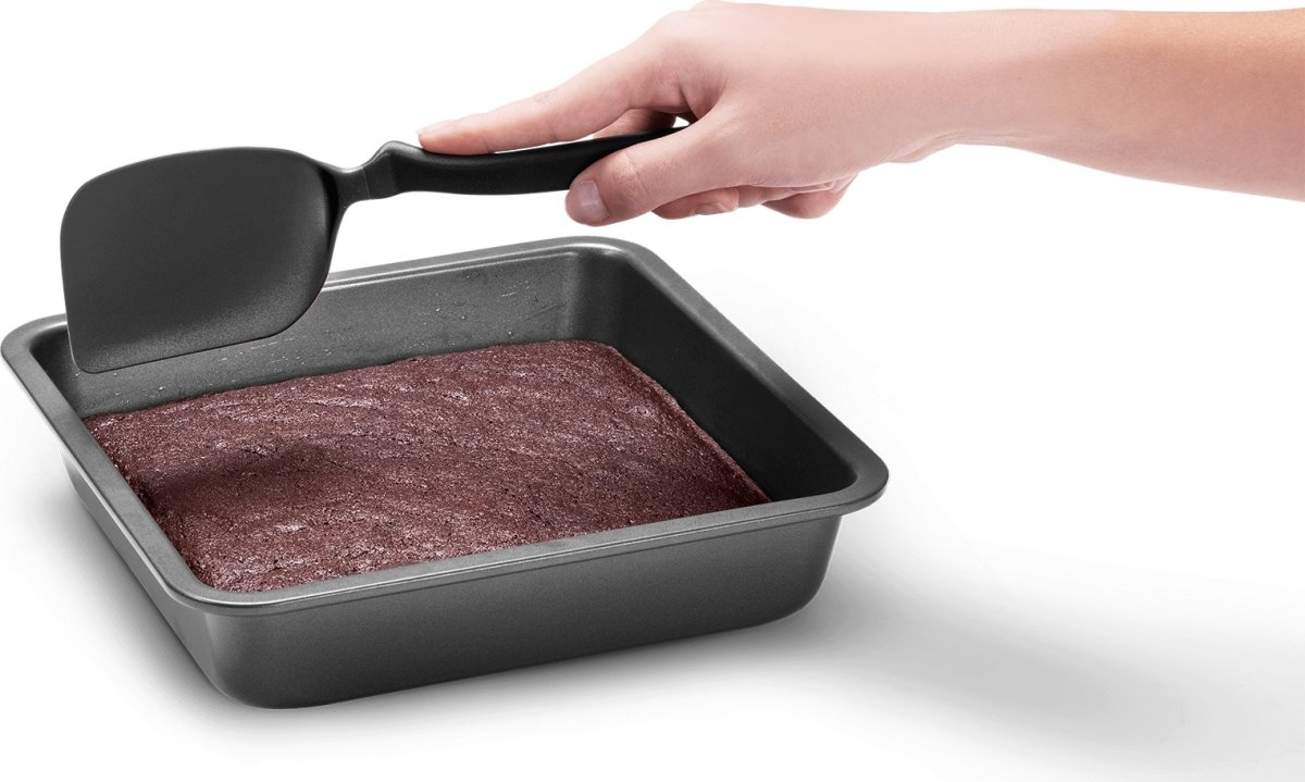 Dreamfarm Mini Chopula stekspade, 23,6 cm, svart