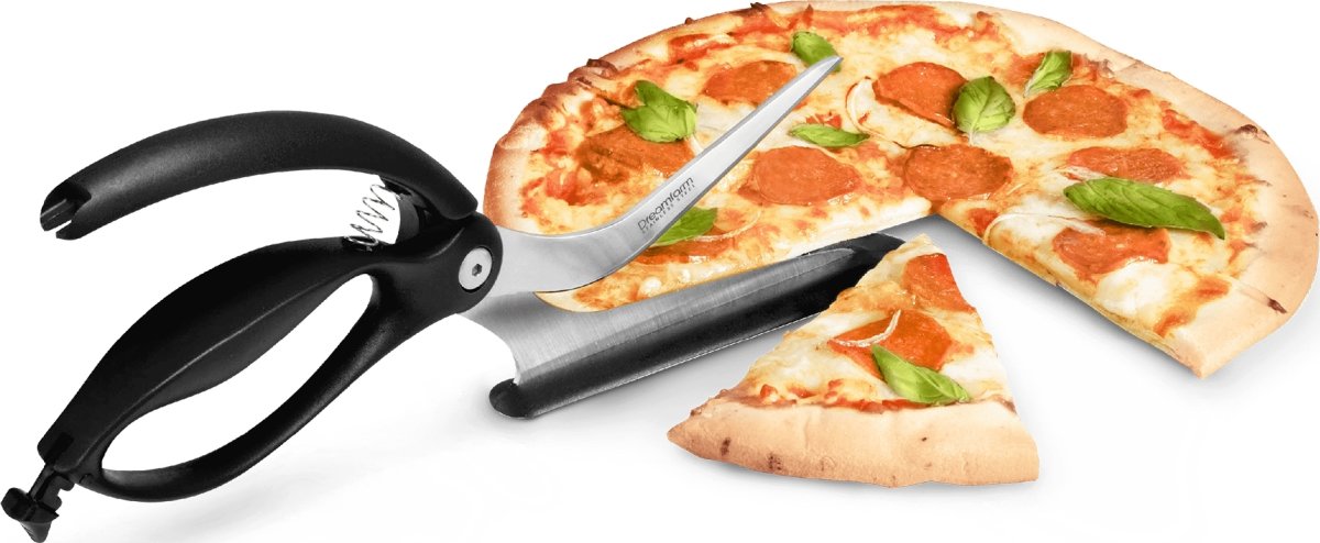 Dreamfarm Scizza pizzaskärare, 30 cm, svart