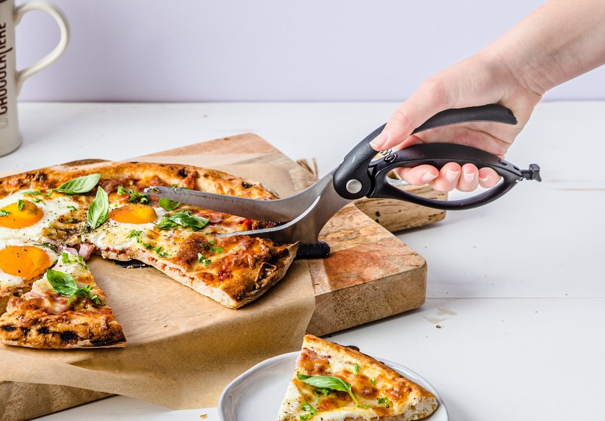 Dreamfarm Scizza pizzaskärare, 30 cm, svart
