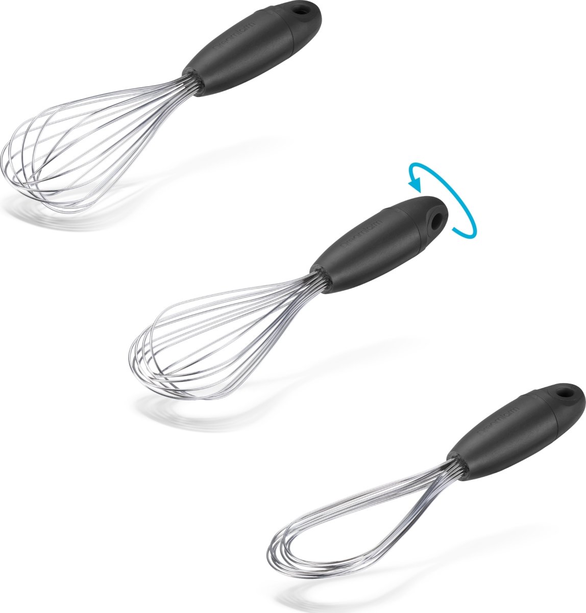Dreamfarm Mini Flisk visp 23cm, svart