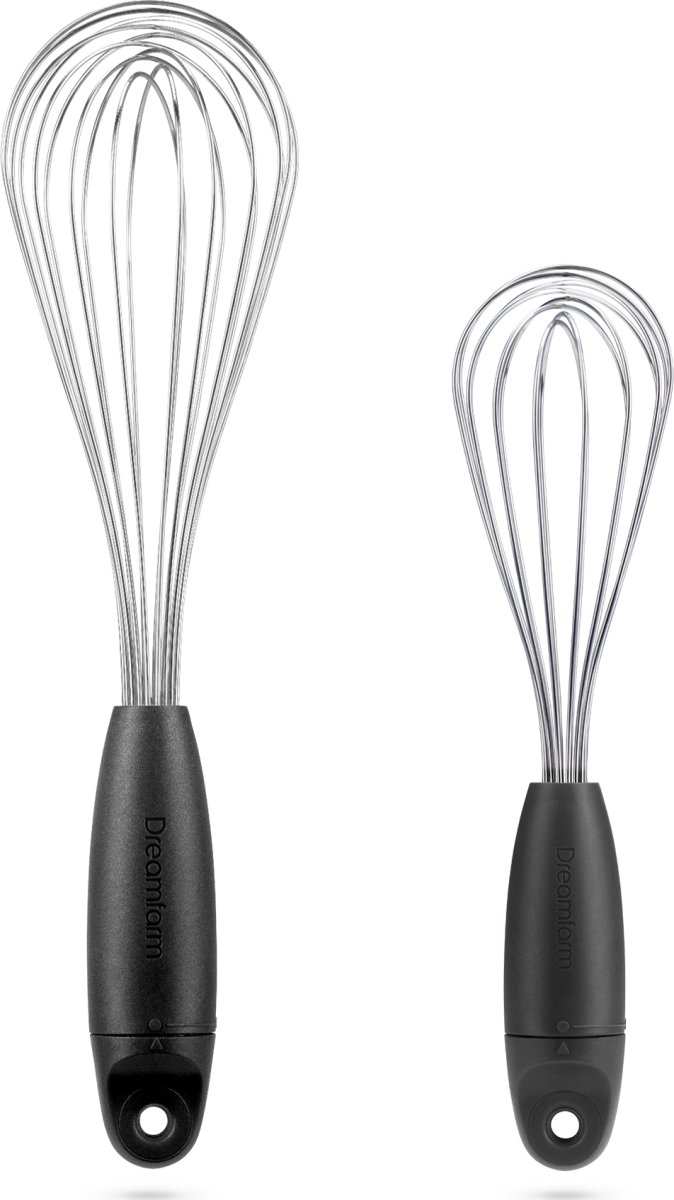 Dreamfarm Mini Flisk visp 23cm, svart