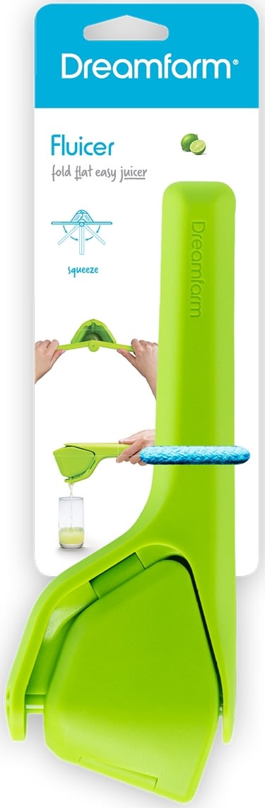 Dreamfarm Fluicer limepress, 23cm, grön