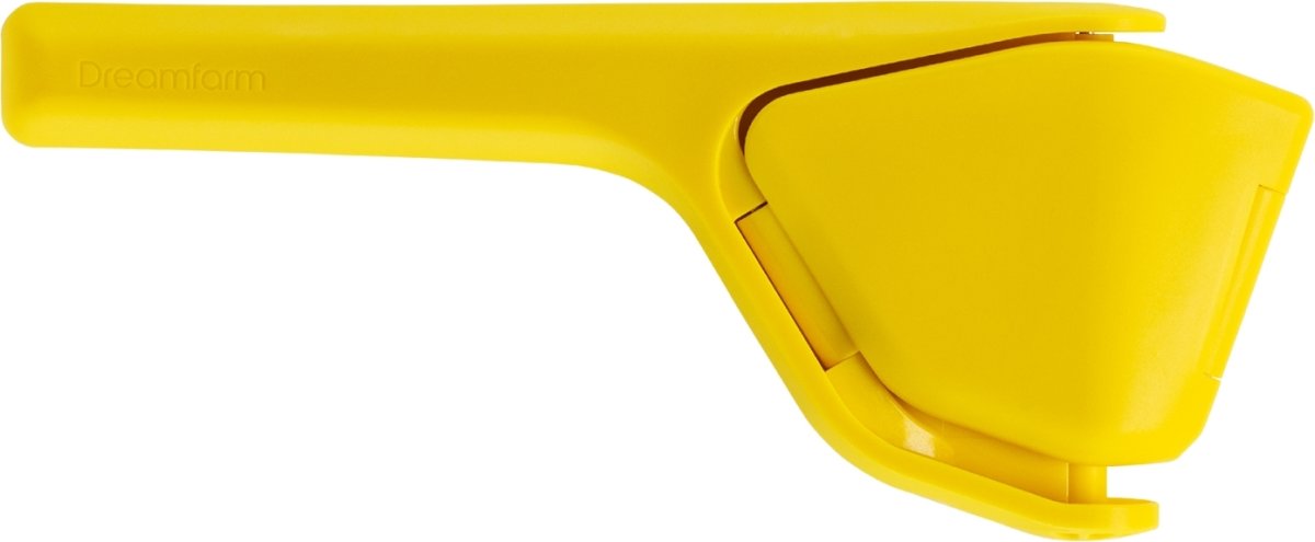 Dreamfarm Fluicer citronpress, 25cm, gul