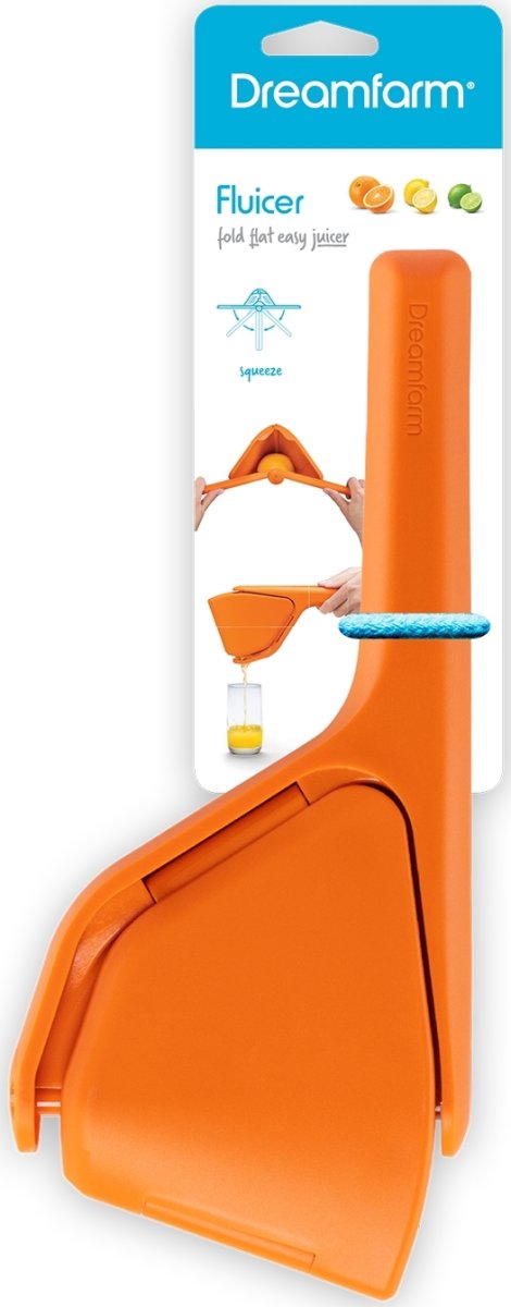 Dreamfarm Fluicer apelsinpress, 28,2 cm, orange