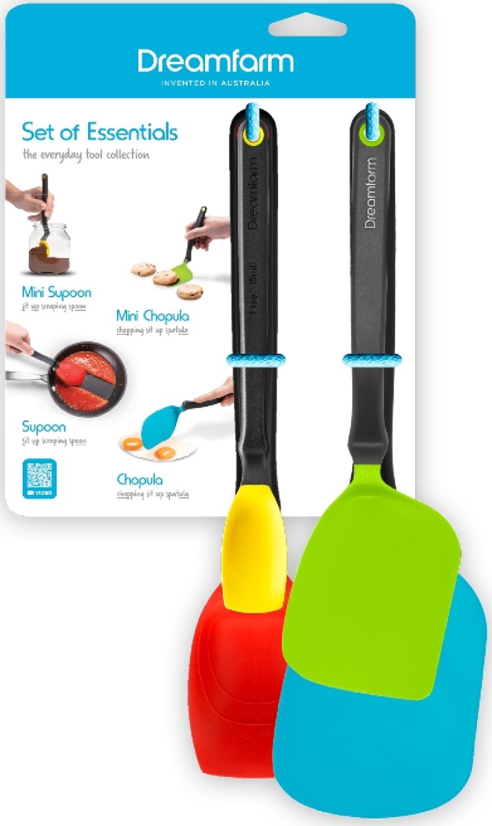 Dreamfarm Essentials redskap, 4 delar