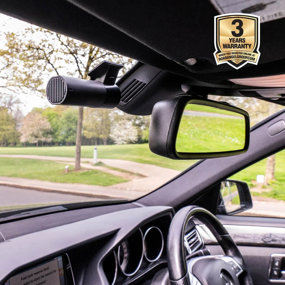 Road Angel Dash Cam Bilkamera 1080p, Svart