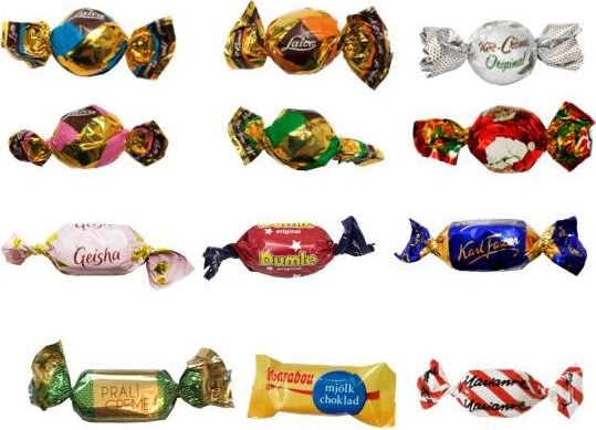 Jullåda med choklad, 2 kg