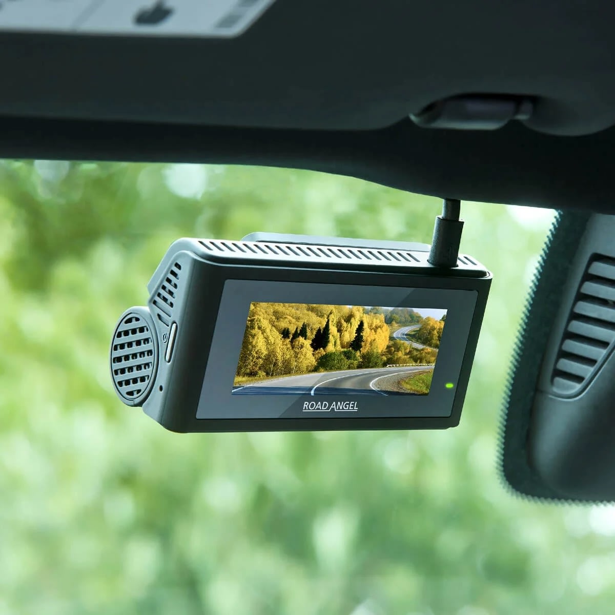 Road Angel Dash Cam bilkamera 4K singel med GPS