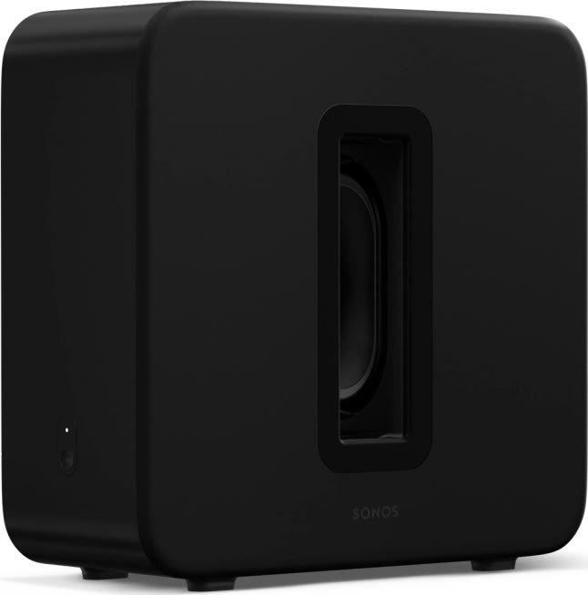 Sonos Sub 4 trådlös subwoofer, svart