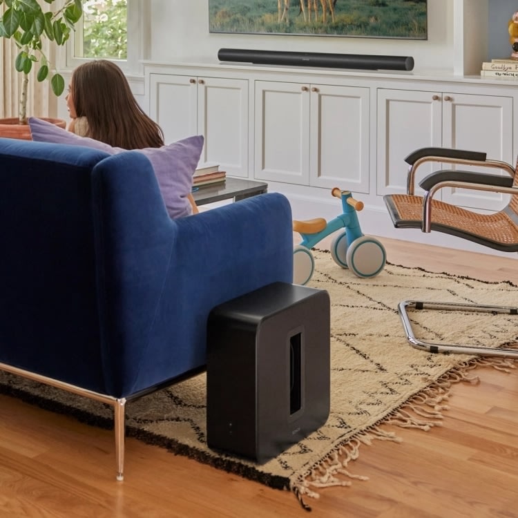 Sonos Sub 4 trådlös subwoofer, svart