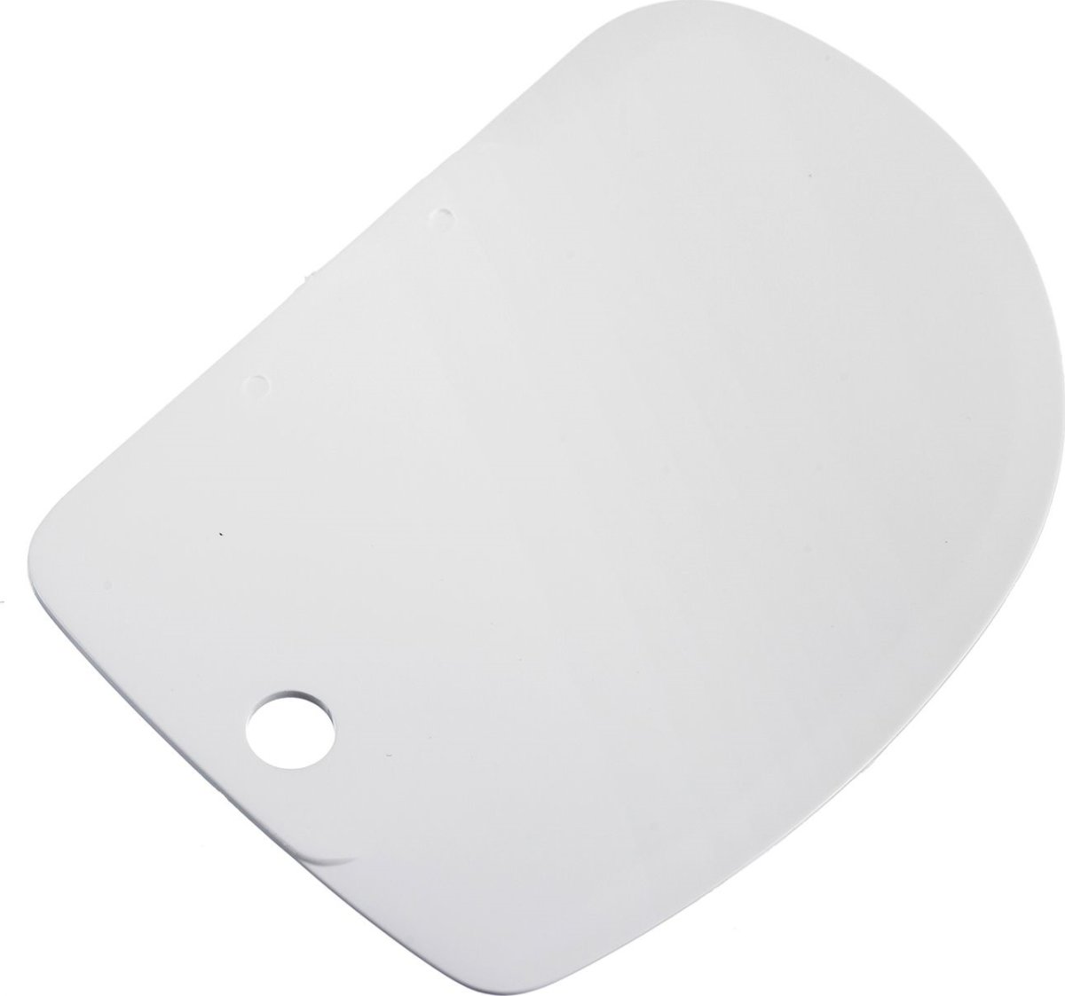 Westmark Degskrapa halvmåne, plast, vit, 12cm
