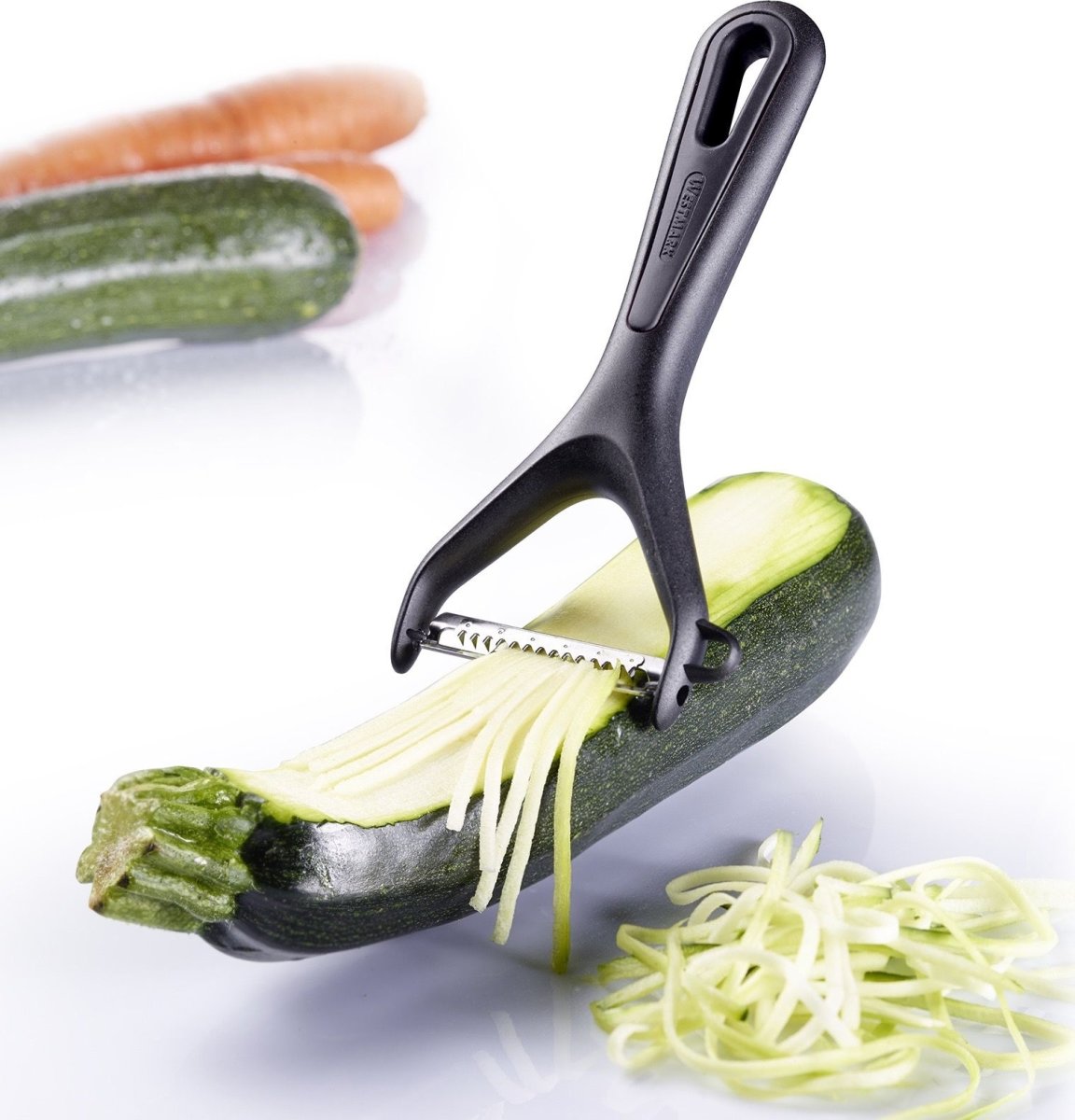Westmark Julienne Skalare Gentle, svart, 15cm