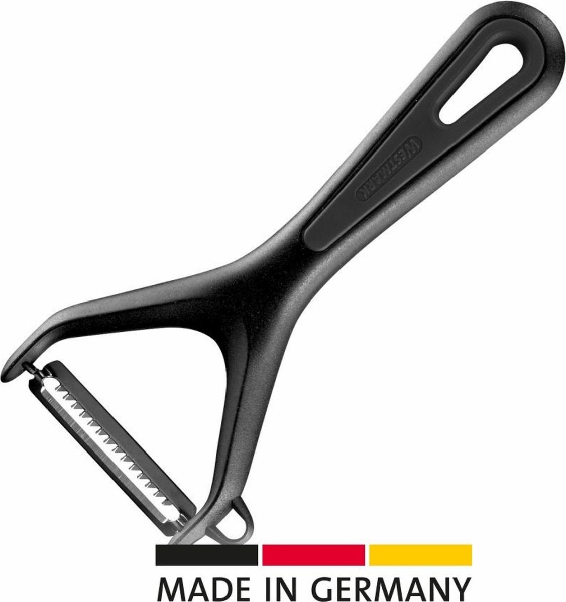 Westmark Julienne Skalare Gentle, svart, 15cm