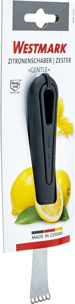 Westmark Citrusskalare Gentle, svart, 16,5 cm