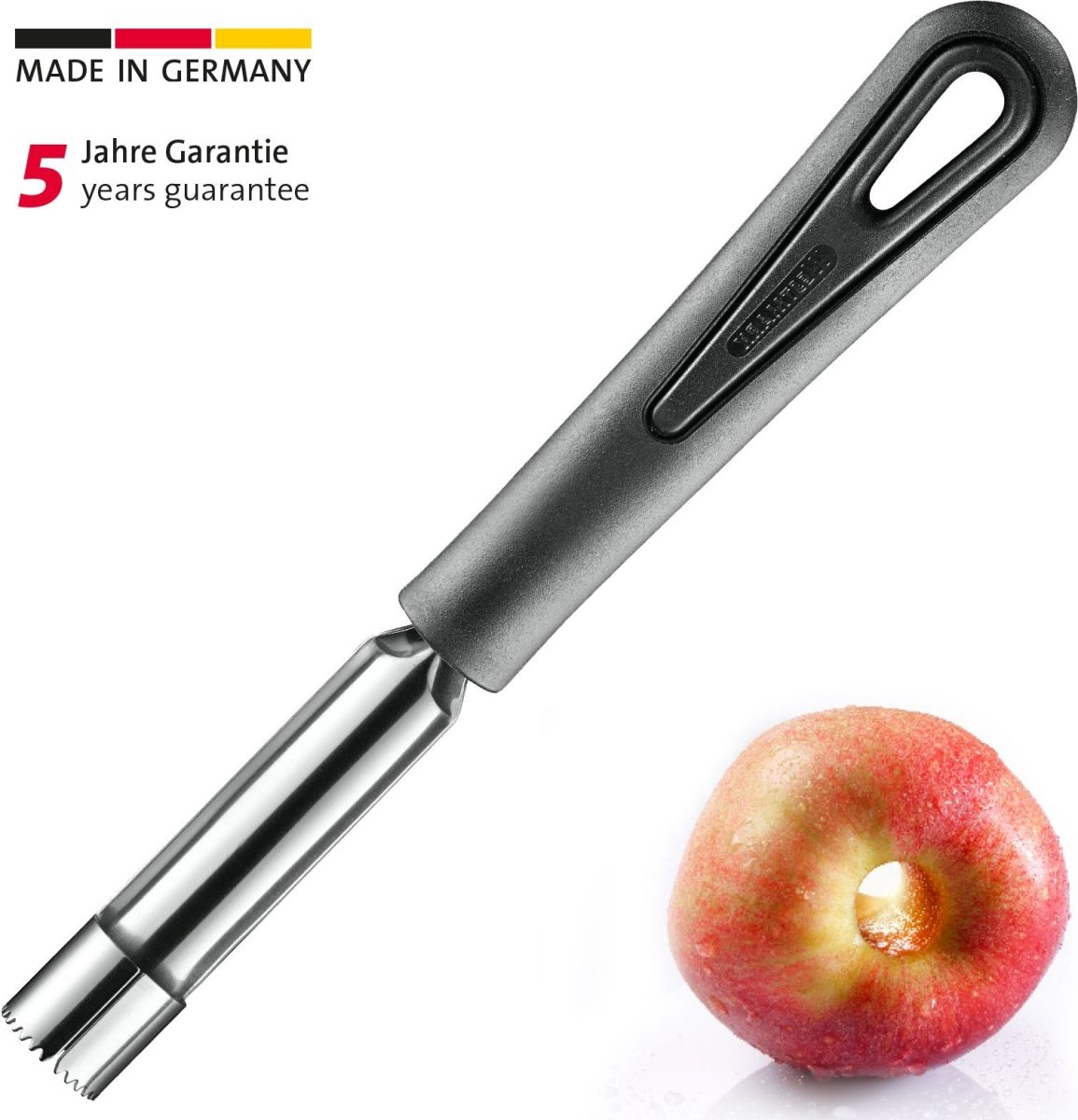 Westmark Kärnskärare Gentle, svart, 19,8cm