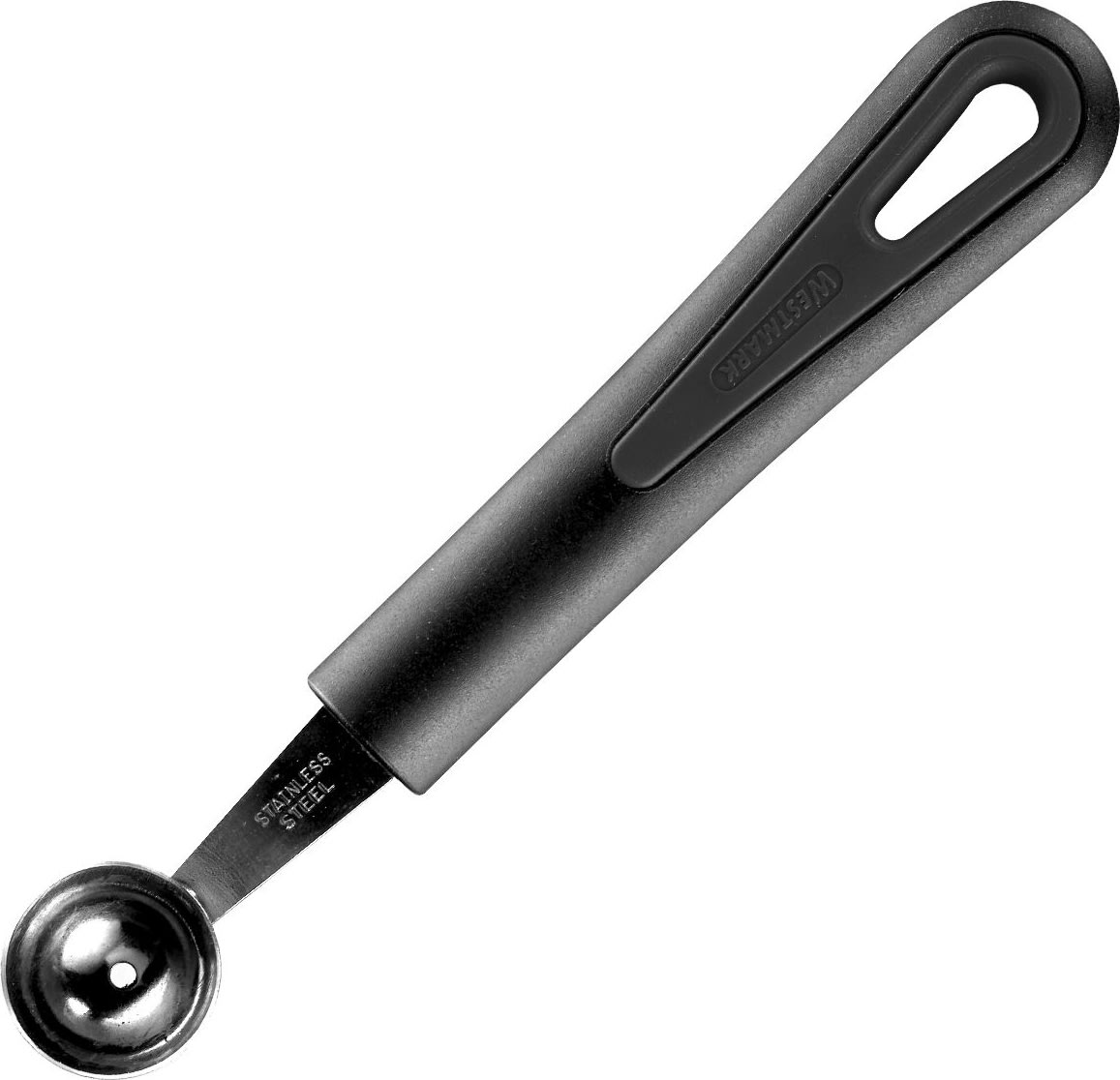 Westmark Melonhålor Gentle, plast, svart, 17,3cm