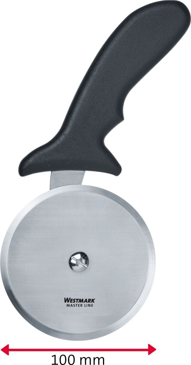 Westmark Master Line pizzaskärare, svart, Ø10cm