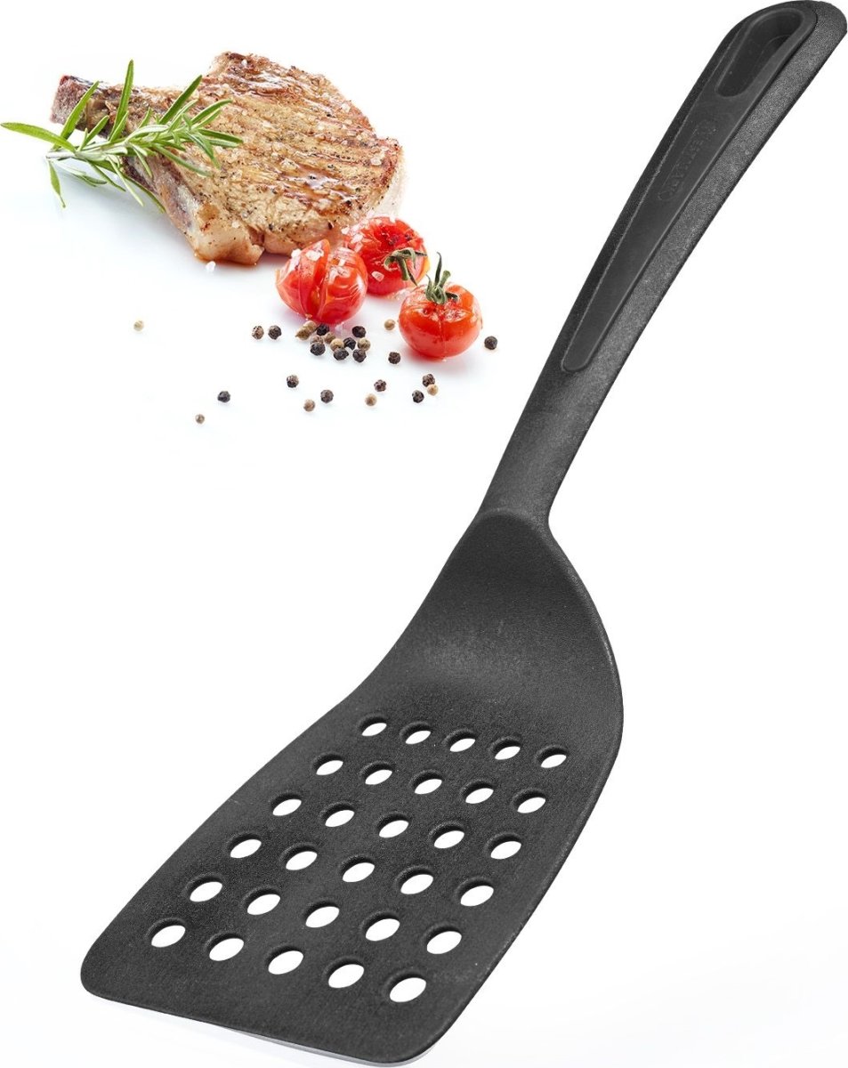 Westmark Palett med hål bred Gentle, svart, 31cm