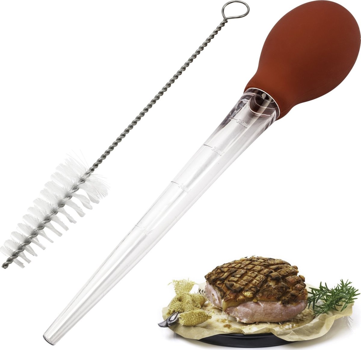 Westmark Kökspipett inkl. borste, plast, 28cm
