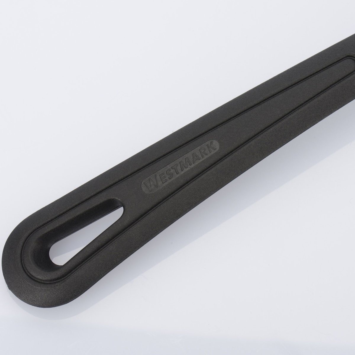 Westmark Grytsked Gentle, plast, svart, 31,5cm