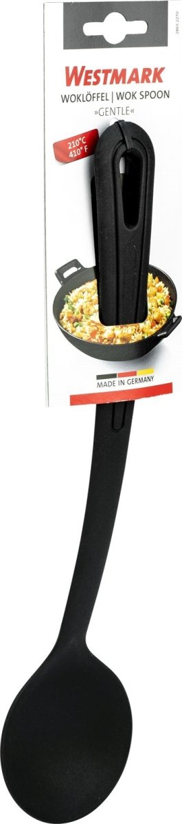 Westmark Grytsked Gentle, plast, svart, 31,5cm