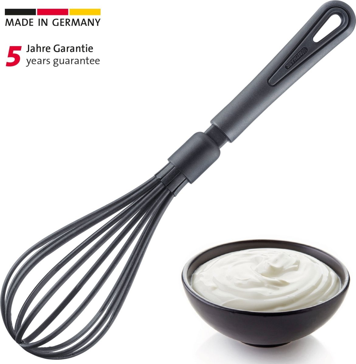 Westmark Visp Gentle, plast, svart, 31cm