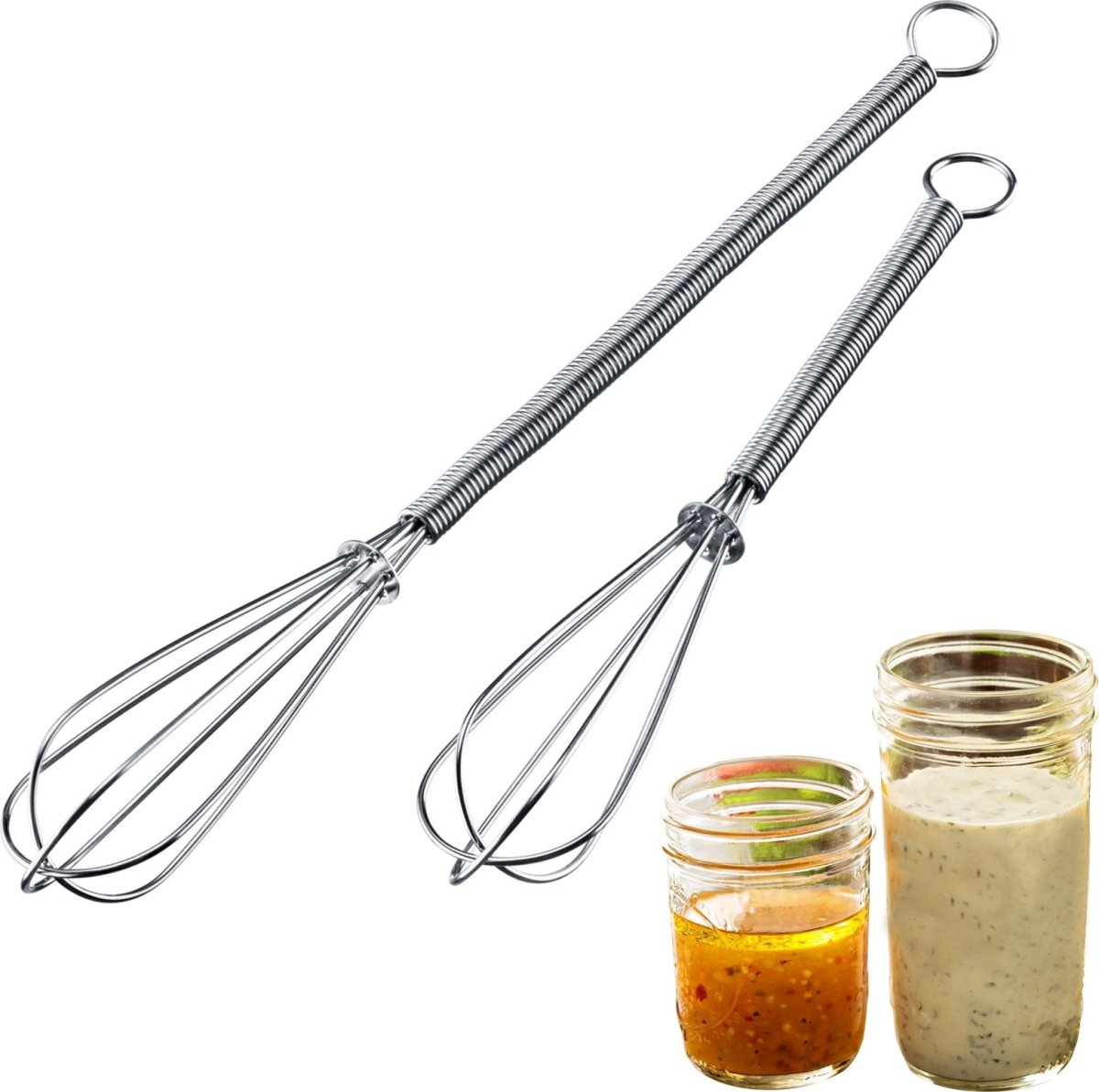 Westmark Mini vispset 2 st, stål, 15+20cm