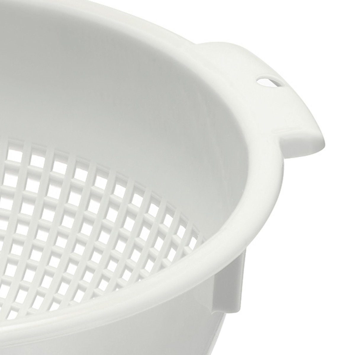 Westmark Dörrknackare, plast, vit, Ø24cm