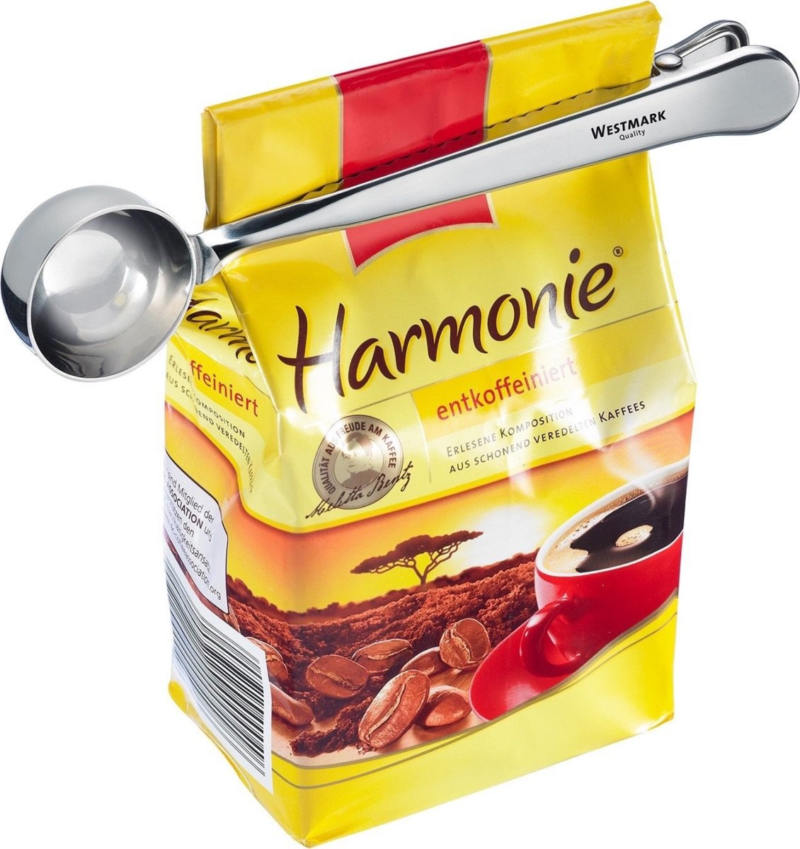 Westmark Kaffemått med klämma, stål, 6g.