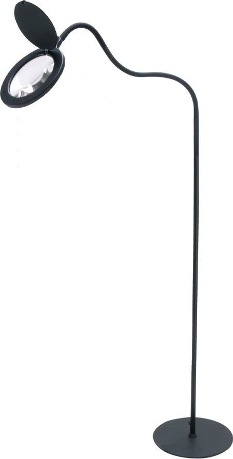 Magni Golvlampa, Ø25 cm, Svart