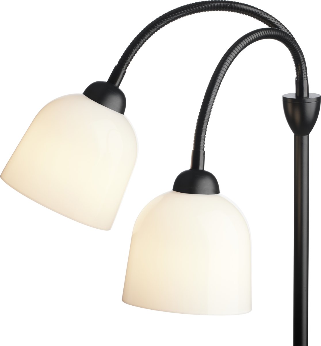 Glow golvlampa med 2 armar Ø12 cm, svart