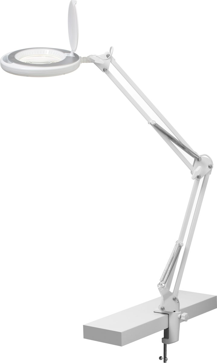 Magni Archi klämlampa, vit