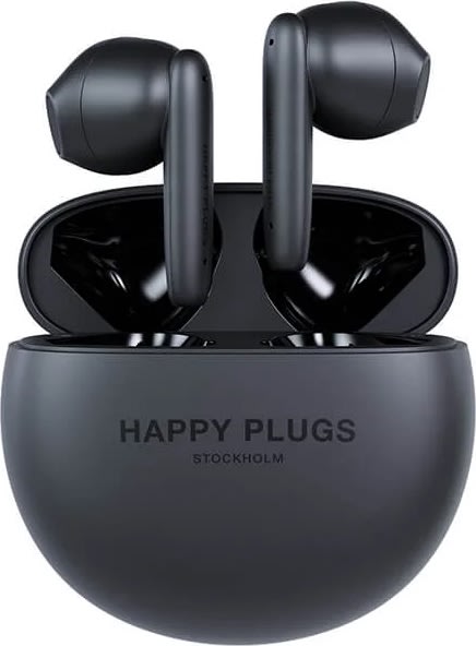 Happy Plugs Hörlurar, trådlösa, svart