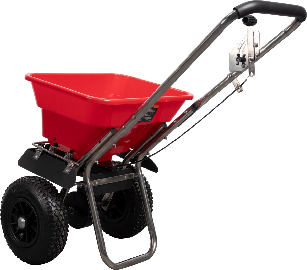 Saltspridare med pneumatiska däck, 29 l