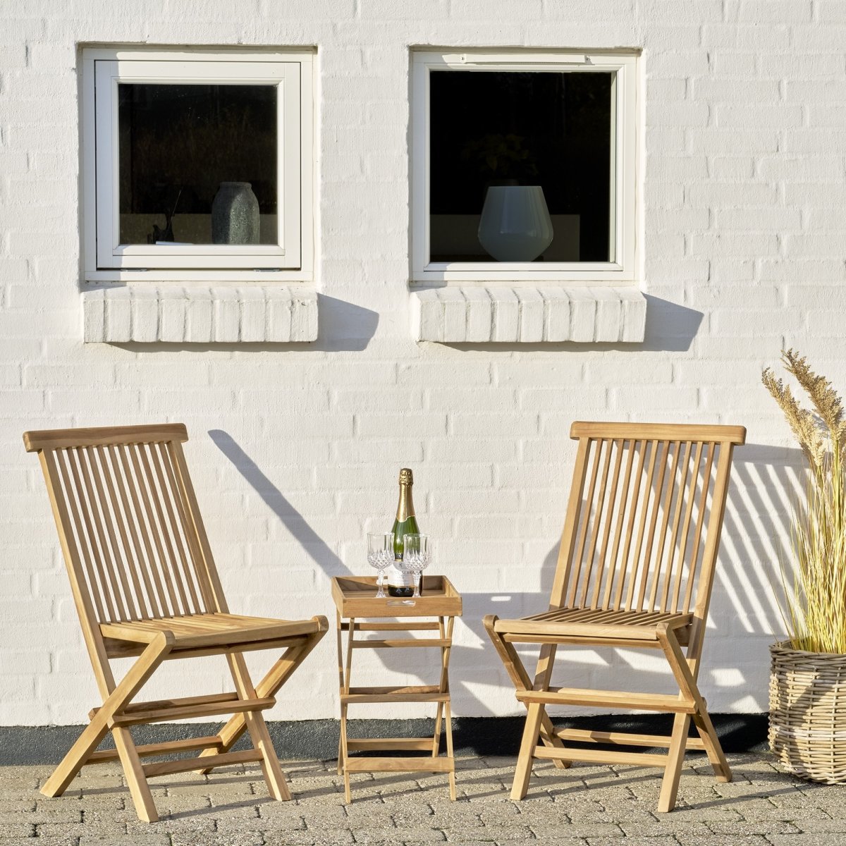Bord och stolar, teak