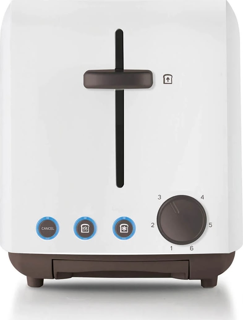 Taurus brödrost Mytoast Duplo 2 spår, XL, vit