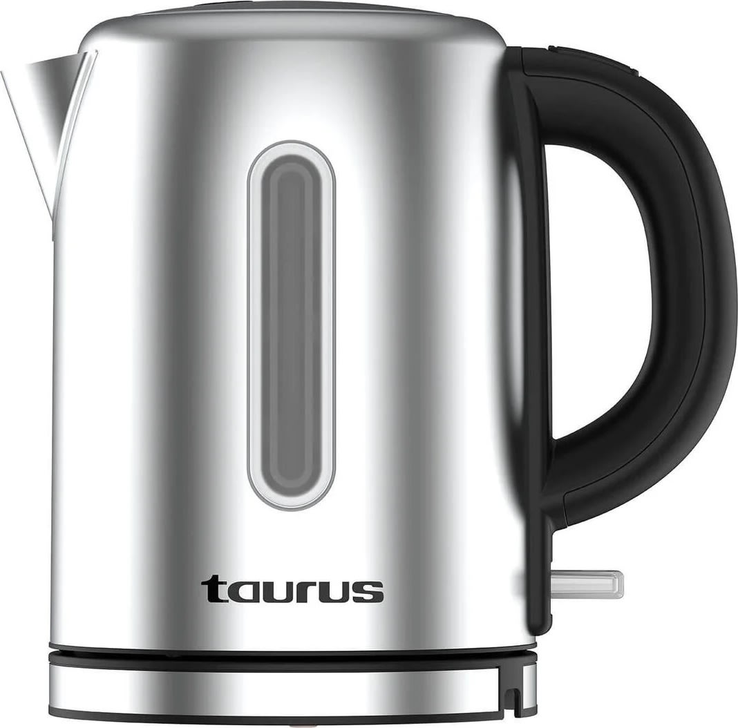 Taurus vattenkokare 1L, 2200W, rostfritt stål