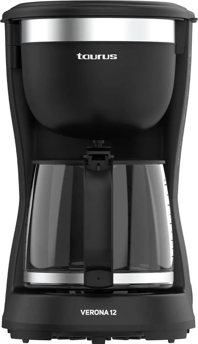 Taurus Verona 12 kaffemaskin, svart