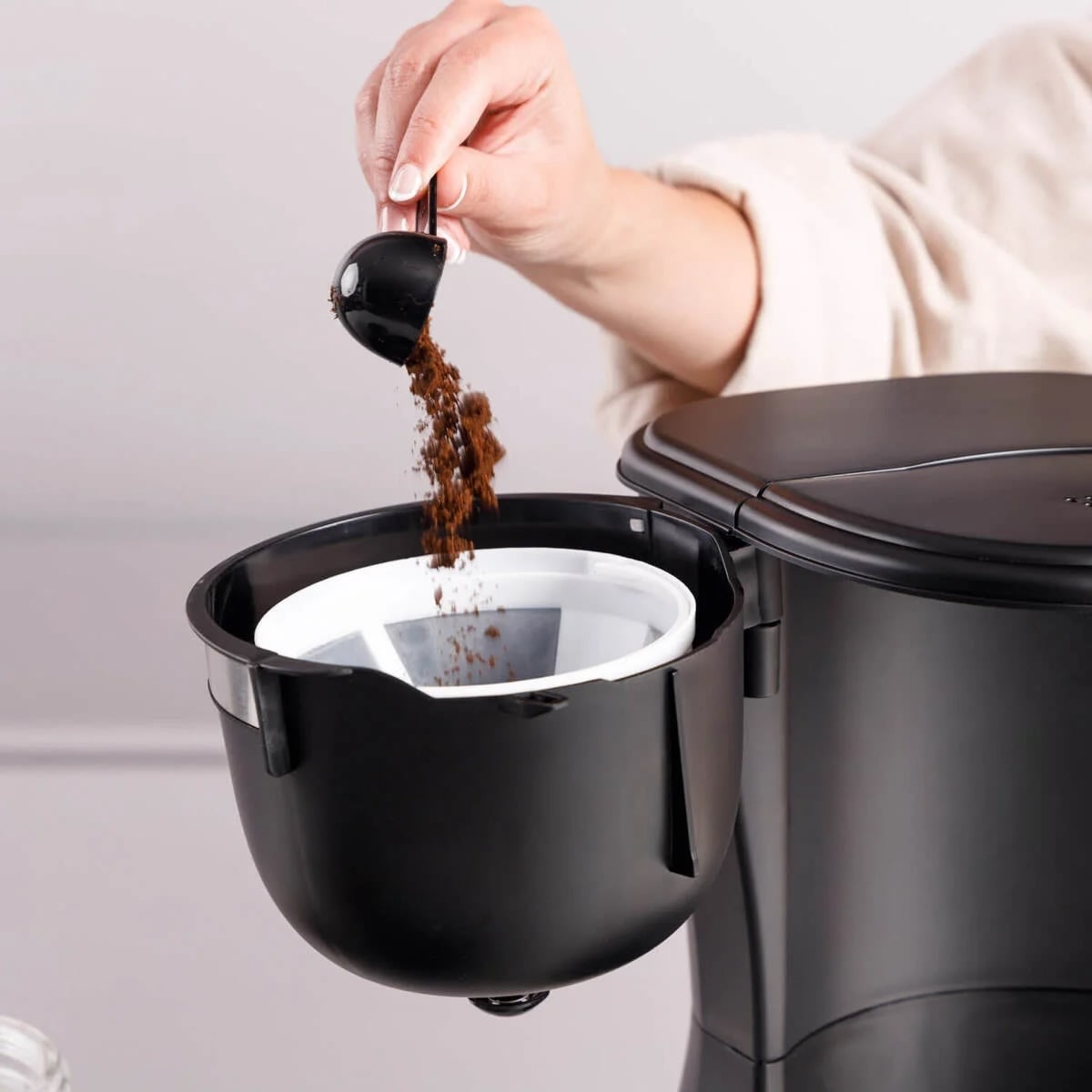 Taurus Verona 12 kaffemaskin, svart