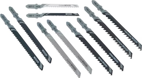 DEWALT sticksågsbladssats för trä, 10 st.