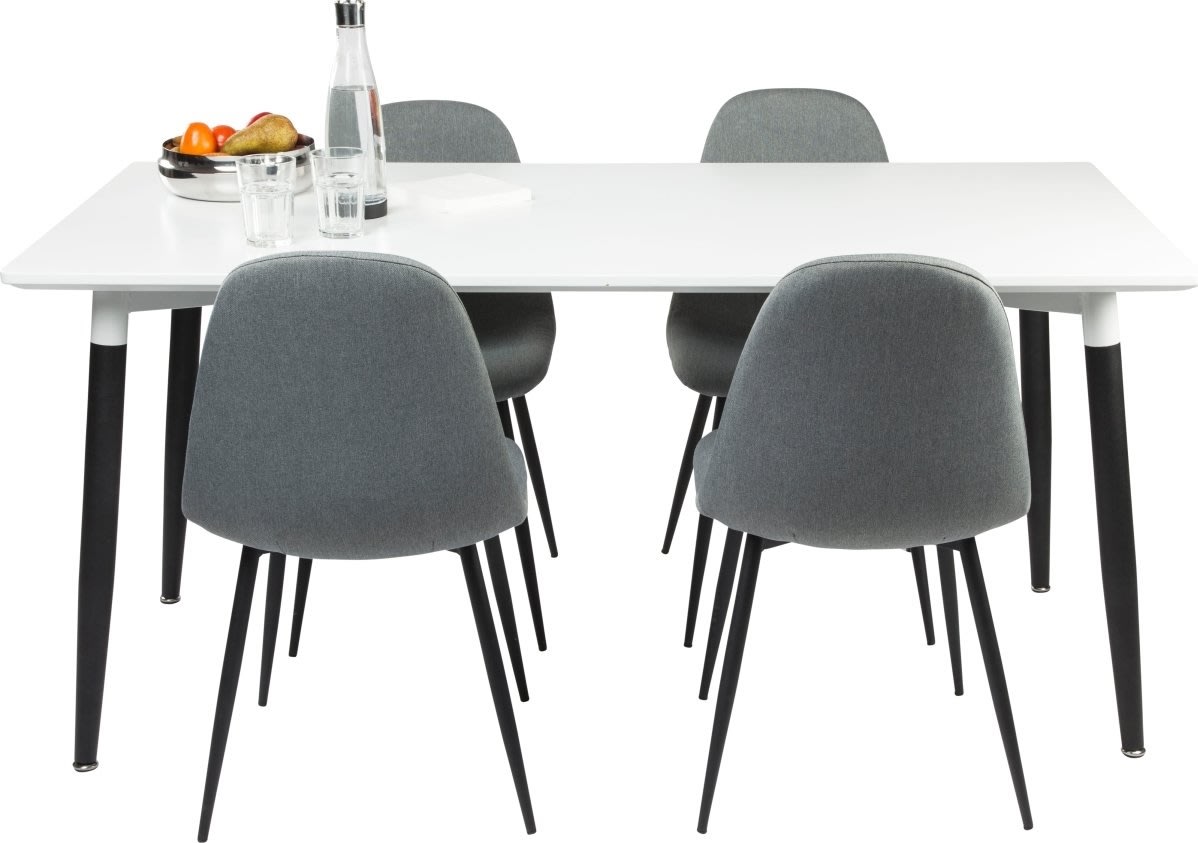 Konferensset Room 1 bord 140x80 cm + 4 stolar