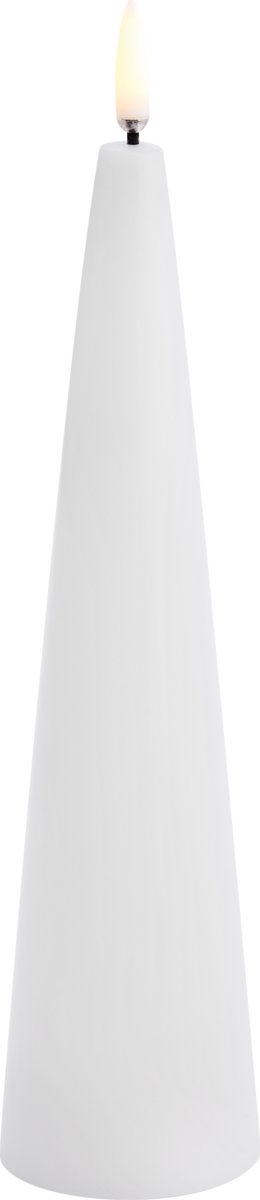 UYUNI LED-ljuskägla, nordisk vit, H.21,5 cm