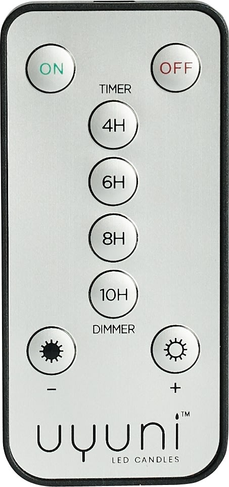 UYUNI Julgransljus inkl. batterier&fkontroll, 4 st