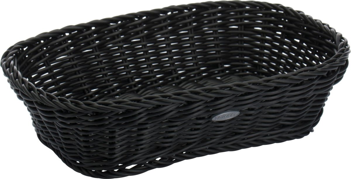 Westmark Saleen Brödkorg svart, 26,5x19x7 cm