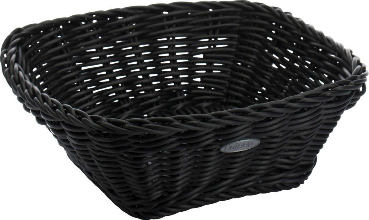 Westmark Saleen Brödkorg svart, 19x19x7,5 cm