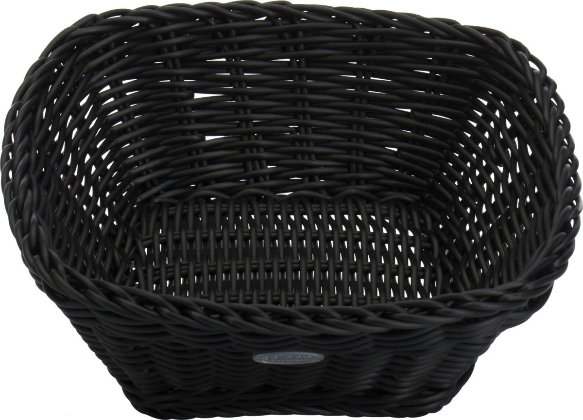 Westmark Saleen Brödkorg svart, 19x19x7,5 cm