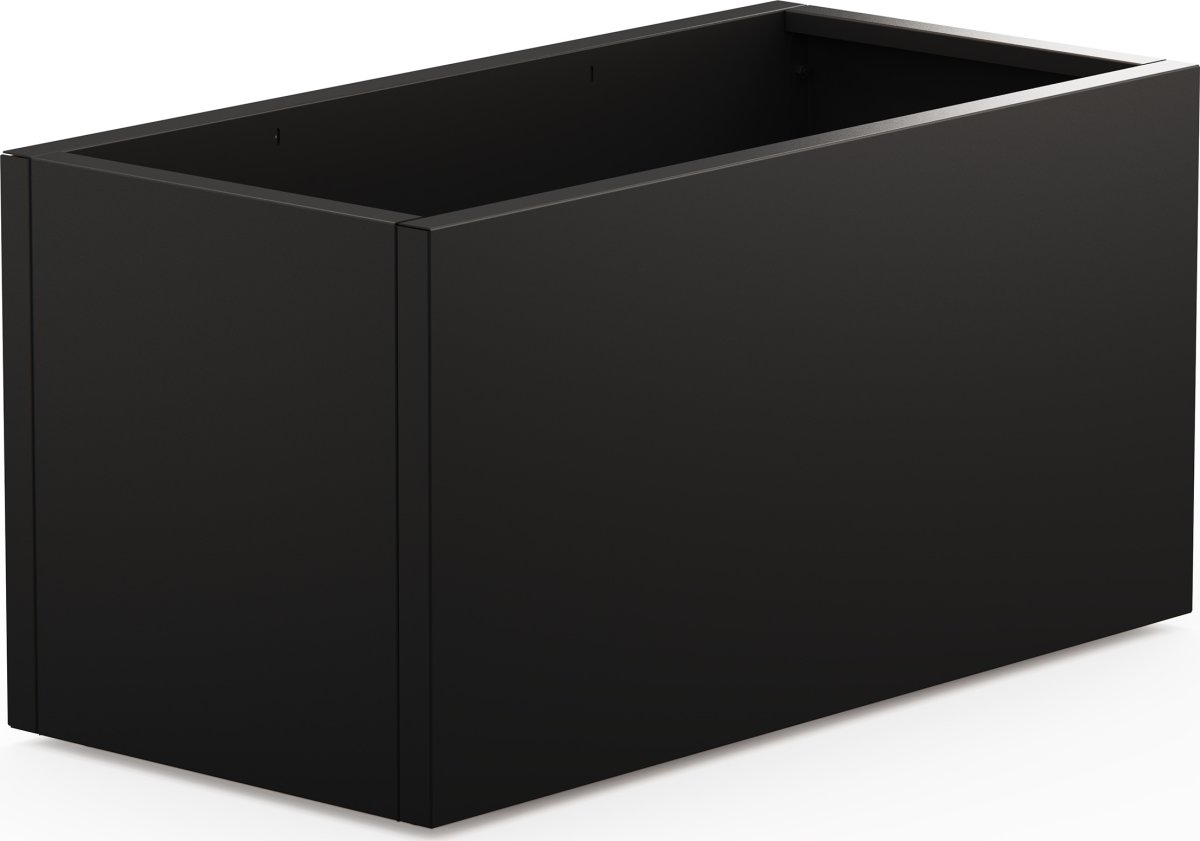 Herstera Blomlåda m/ljus, utomh., m/trä, 100x50x50