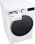 LG Tvättmaskin 13 KG, A, Ånga, vit
