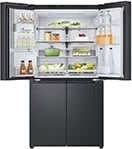 LG kylskåp edm Wi-Fi, 641L, vatten/is, svart